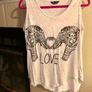 Love Elephant Lounge Tank